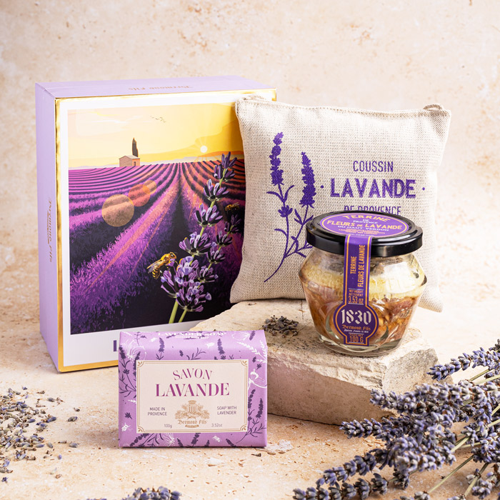 Lavender gift box