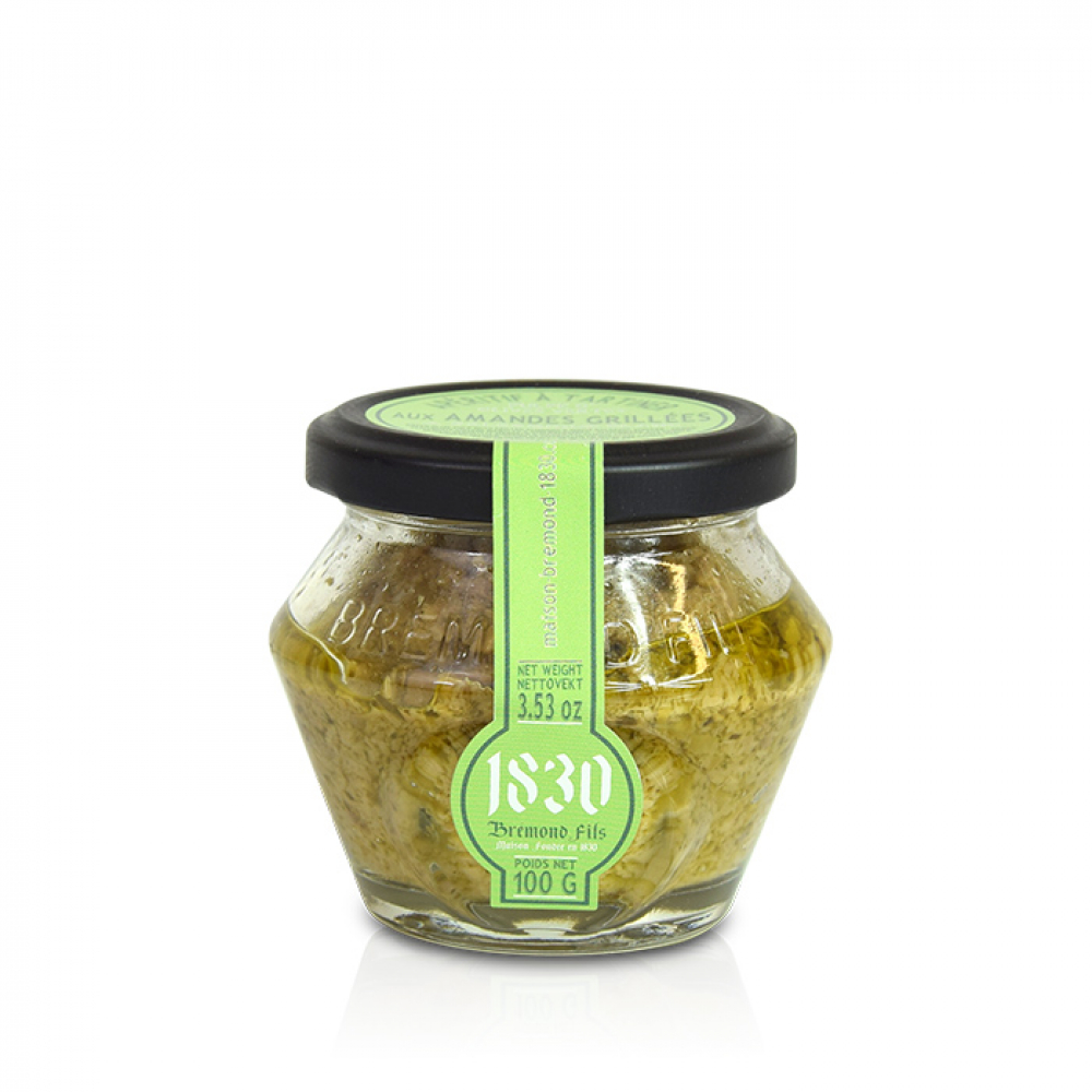 Pulpe D Olives Vertes De Provence Amandes Grillees Balsamique Blanc Maison Bremond 1830