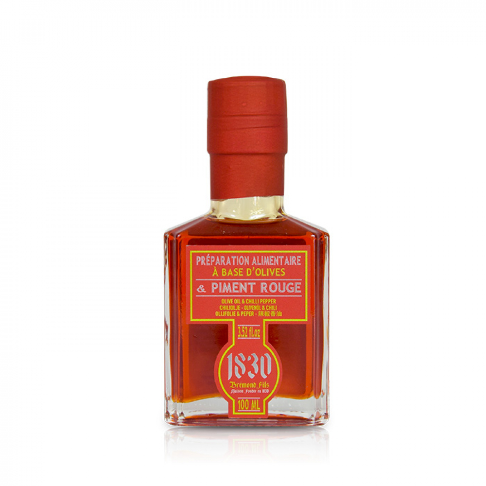 Chilli Flavoured Green Olive Oil 100ml Maison Bremond 1830 Maison Bremond 1830