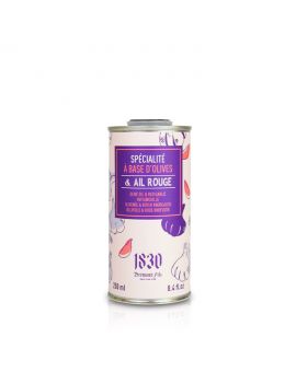 Huile d'olive vierge extra aromatisée à l'ail