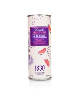 Huile d'olive vierge extra aromatisée à l'ail rouge