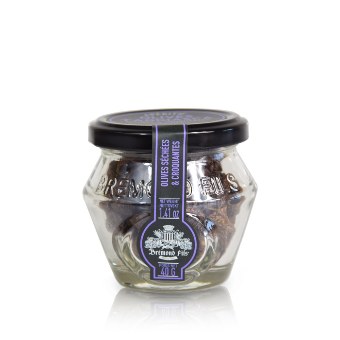 Pitted & dried Taggiasca olives