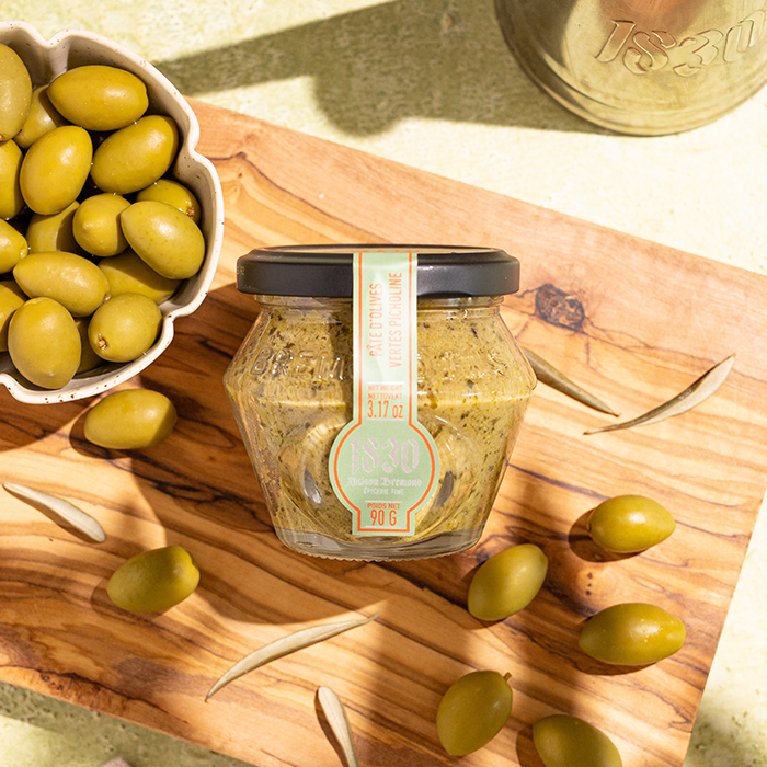Pitted & dried Taggiasca olives