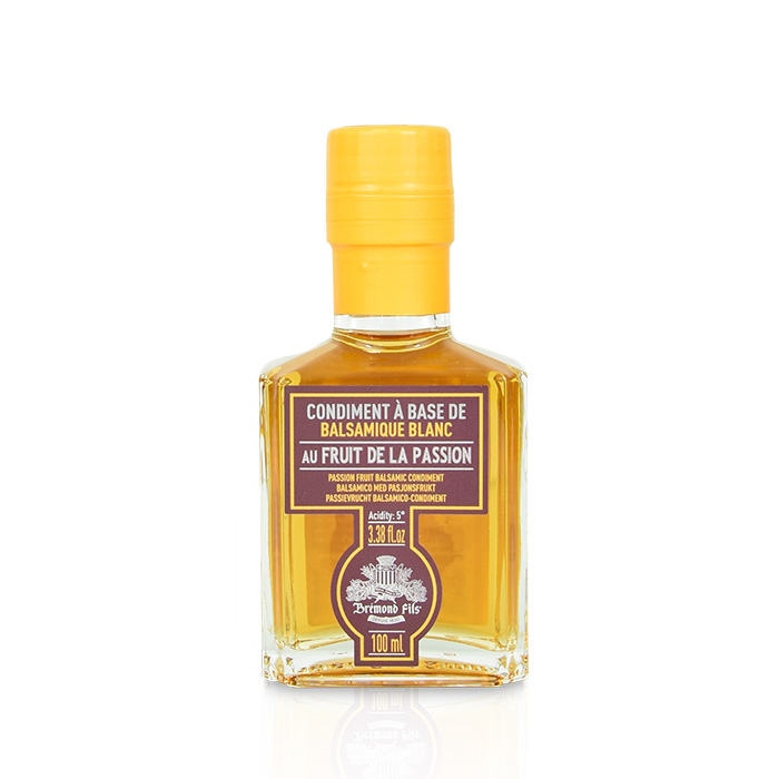 White Balsamic Vinegar with passion fruit|