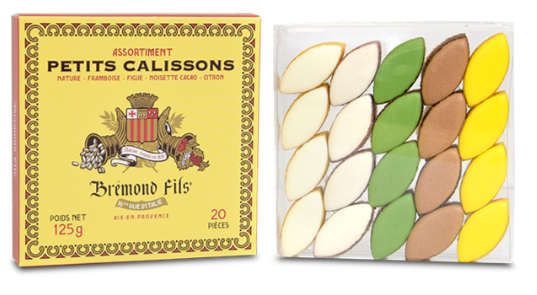 Boite de calisson d'aix Maison br&eacute;mond