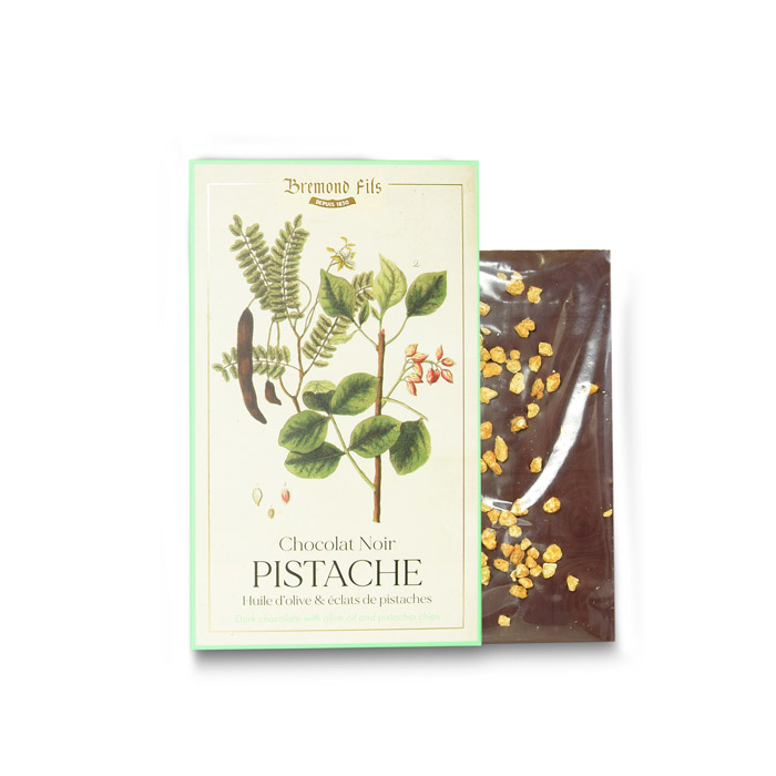tablette chocolat pistaches