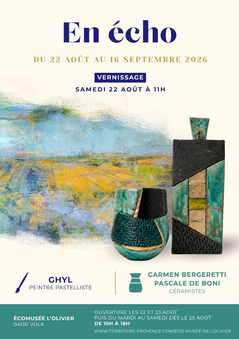 Exposition « En écho » réalisée par Ghyl, Carmen Bergeretti et Pascale De Boni